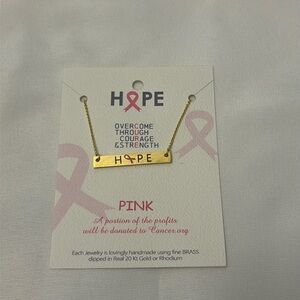 Hope Necklace Gold